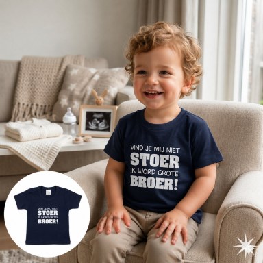 shirtje Vind je mij niet stoer? Want ik word grote broer!